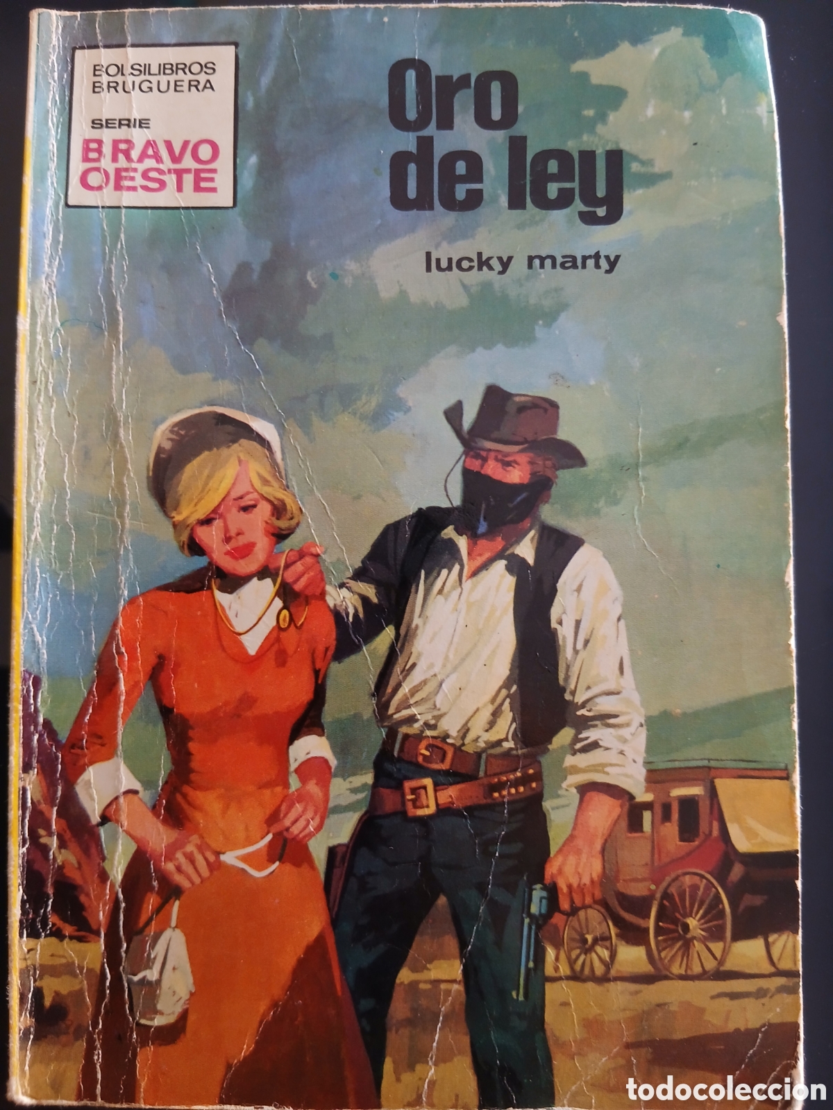Libros de segunda mano: Novela Oeste: Oro de ley (Lucky Marty)
