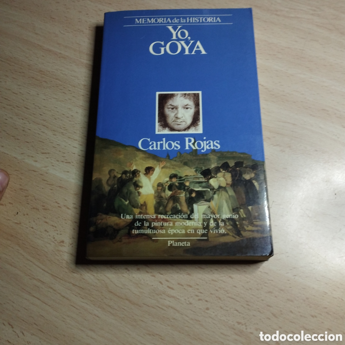 Libros de segunda mano: Yo, Goya. Carlos Rojas. 1990. Planeta 1&ordf; Edici&oacute;n