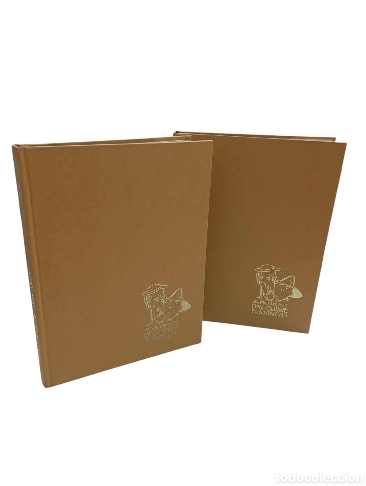 Libros de segunda mano: Aventuras de Don Quijote de la Mancha EDAF Ilustra Celedonio Perell&oacute;n 1&ordf; Edici&oacute;n 1970 2 Tomos