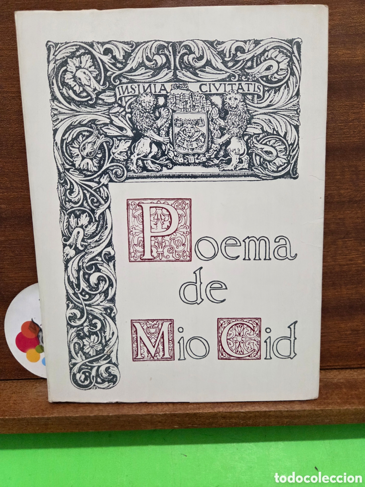 Libros de segunda mano: &rdquo;&rdquo;POEMA DE MIO CID&rdquo;&rdquo;...M. MARTINEZ BURGOS...CUARTA EDICION...1982...