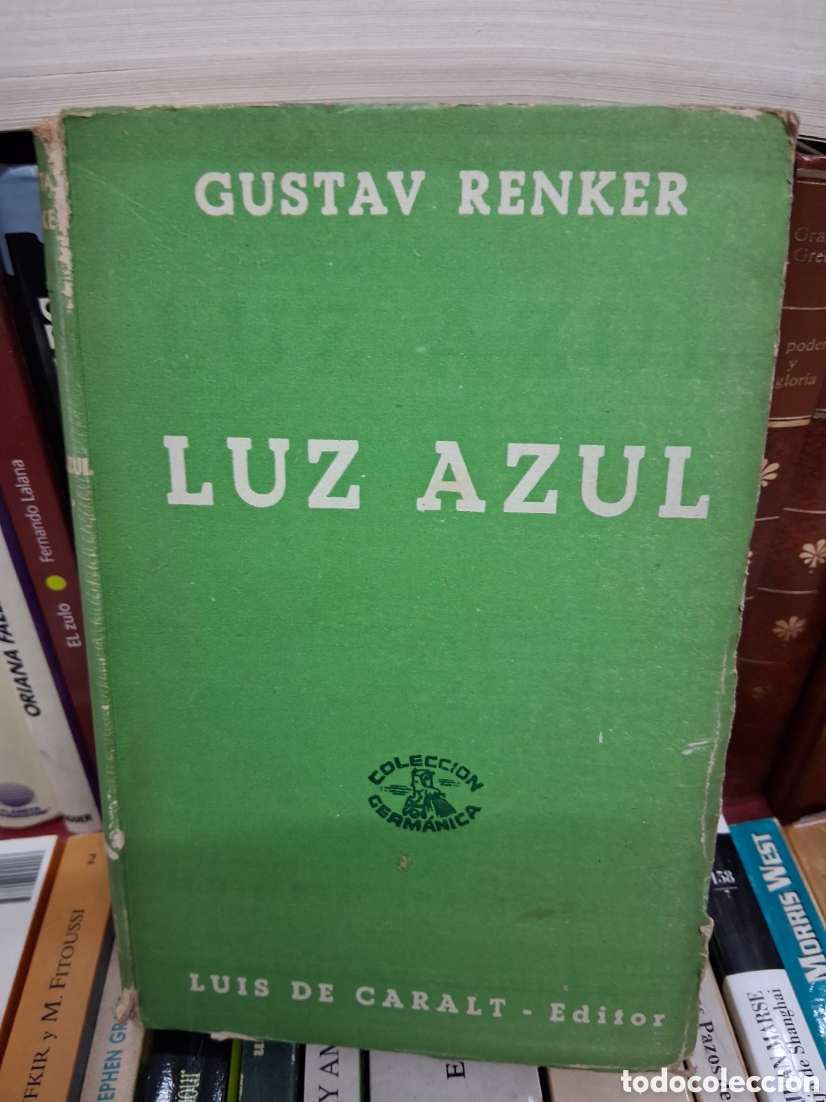 Libros de segunda mano: Luz azul - Gustav Renker - Luis de Caralt editor - 1945