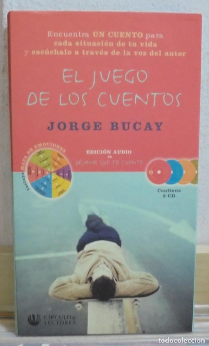 Libros de segunda mano: El juego de los cuentos, edici&oacute;n audio, 5 CD 's. Jorge Bucay