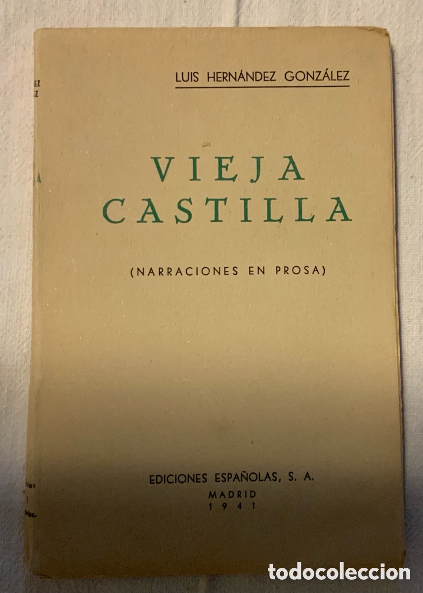 Libros de segunda mano: Vieja Castilla. Narraciones en prosa