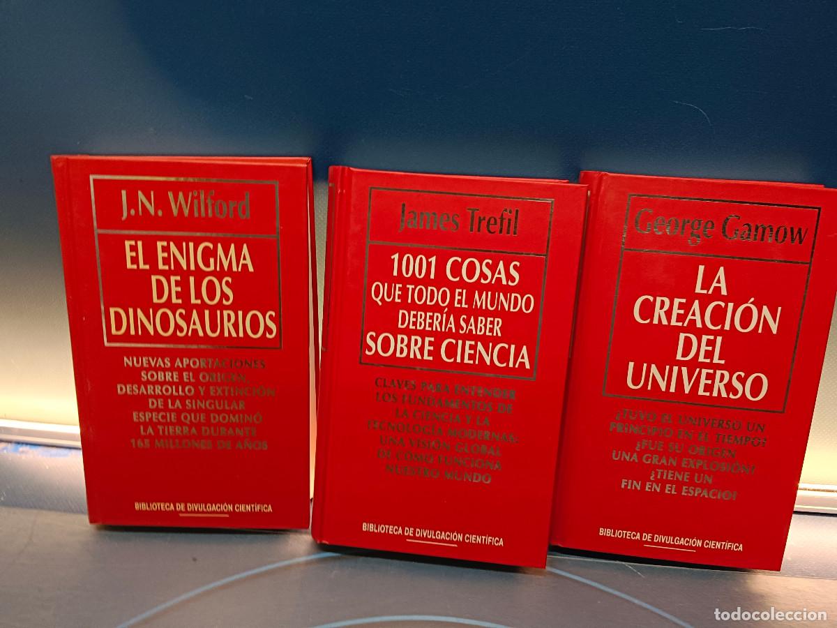 Libros de segunda mano: 3 tomos, Biblioteca de divulgaci&oacute;n cientifica