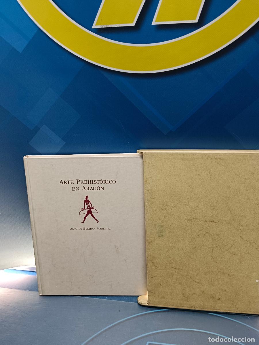 Libros de segunda mano: libro, tomo, ARTE PREHIST&Oacute;RICO EN ARAG&Oacute;N - ANTONIO BELTR&Aacute;N, arte rupestre