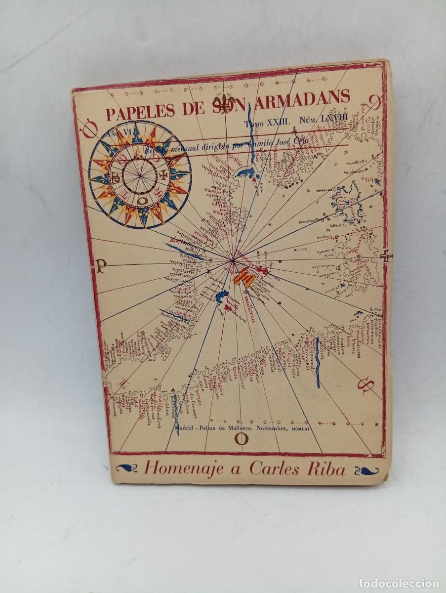 Libros de segunda mano: PAPELES DE SON ARMADANS. CAMILO JOSE CELA. 1959. PAGS : 276.
