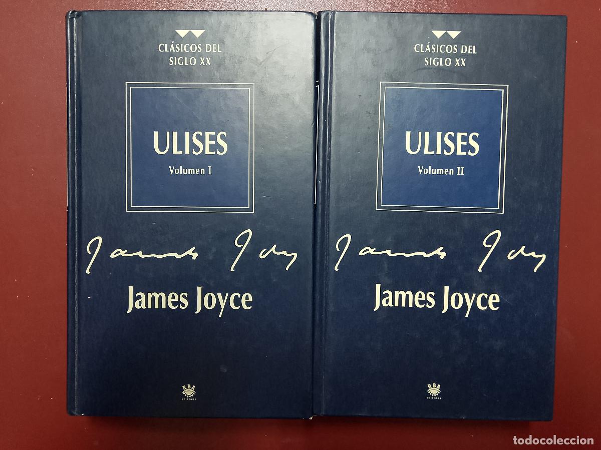 Libros de segunda mano: James Joyce: Ulises (2 tomos) (RBA. 1995)