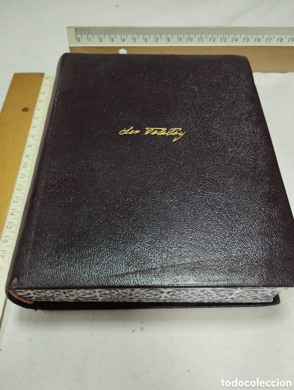 Libros de segunda mano: Le&oacute;n N. Tolst&oacute;i. Obras completas, tomo I. Editorial Aguilar, 1955