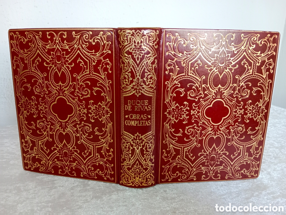 Libros de segunda mano: DUQUE DE RIVAS, OBRAS COMPLETAS, AGUILAR EDICI&Oacute;N LUJO , &Uacute;NICO EN TC, BIBLI&Oacute;FILOS Y COLECCIONISTAS