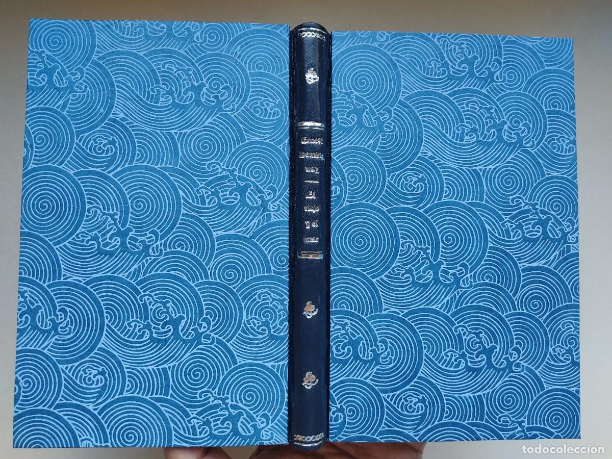 Libros de segunda mano: El viejo y el mar (1978) / Ernest Hemingway. Encuadernaci&oacute;n artesanal