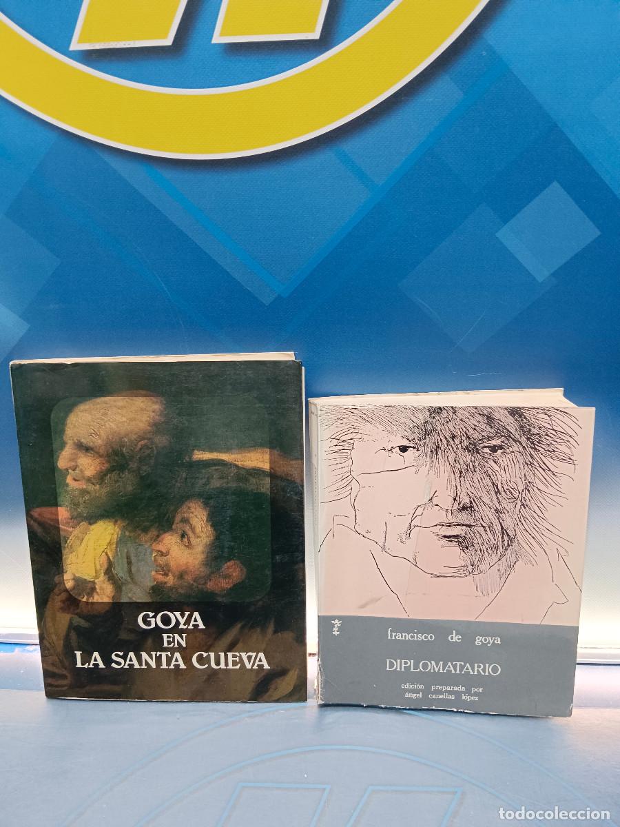 Libros de segunda mano: Dos libros de Goya, En la santa cueva + Diplomatario