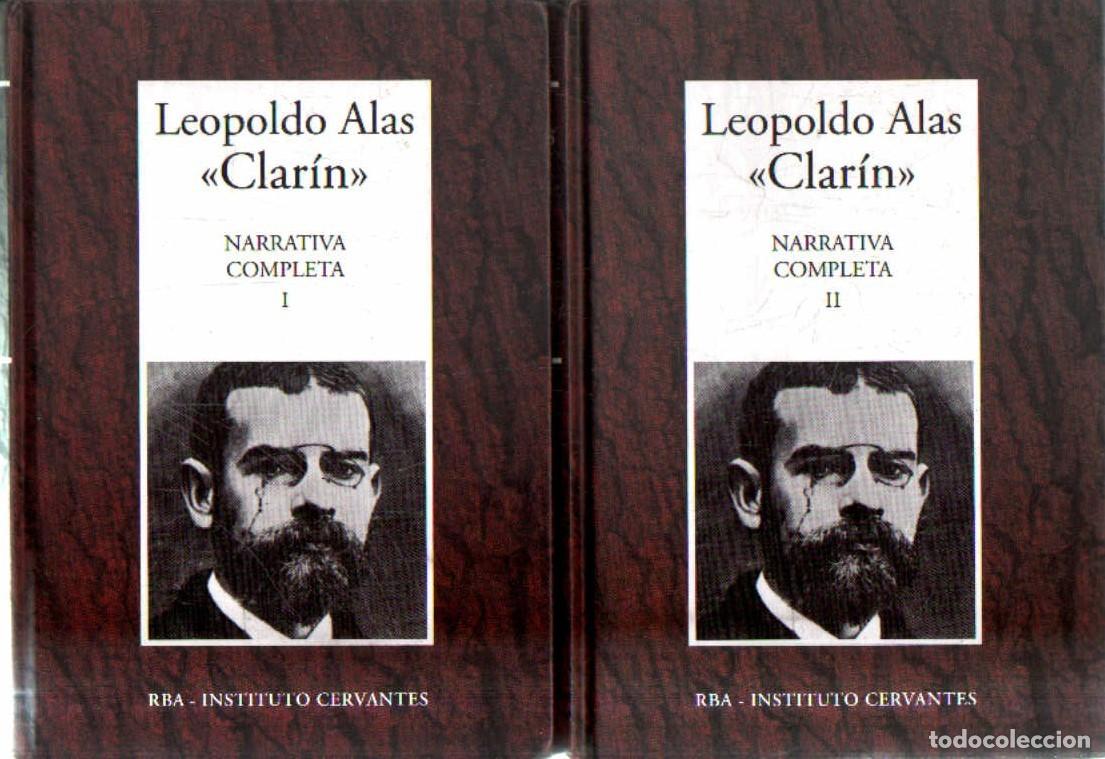 Libros de segunda mano: LEOPOLDO ALAS CLAR&Iacute;N, NARRATIVA COMPLETA (2 TOMOS). A-LESP-1136