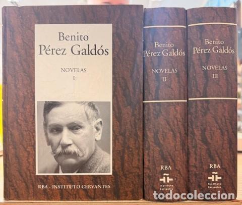 Libros de segunda mano: BENITO PEREZ GALD&Oacute;S, NOVELAS (3 TOMOS). A-LESP-1138