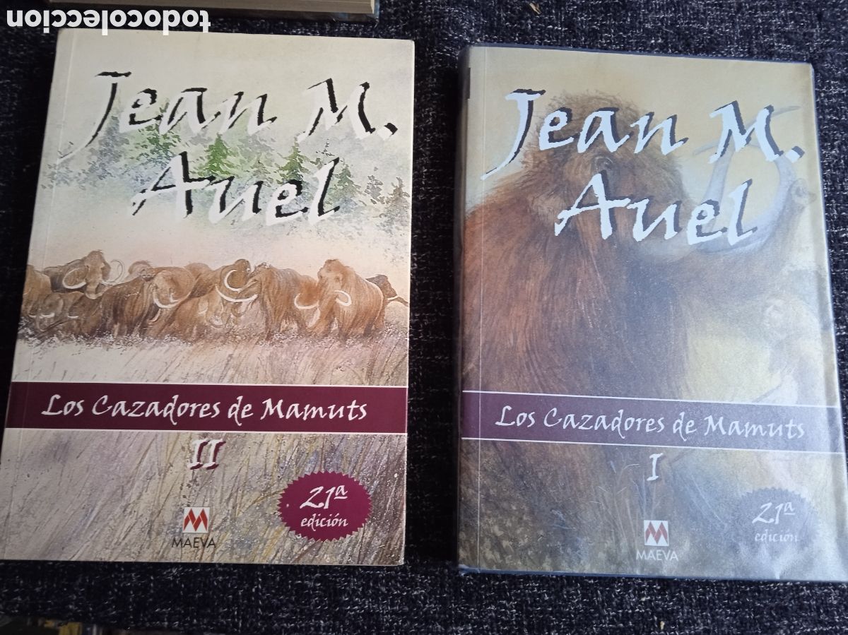 Livres d'occasion: LOS CAZADORES DE MAMUTS TOMOS 1 Y 2 / JEAN M. AUEL -ED. MAEVA