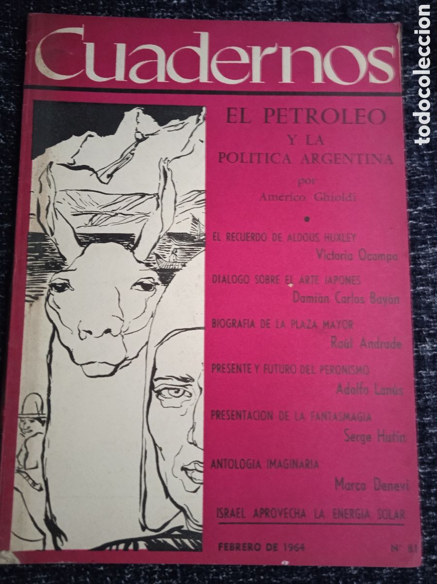 Libri di seconda mano: Revista Cuadernos N&ordm; 81. Febrero 1964 -LIBRO-REVISTA CULTURAL
