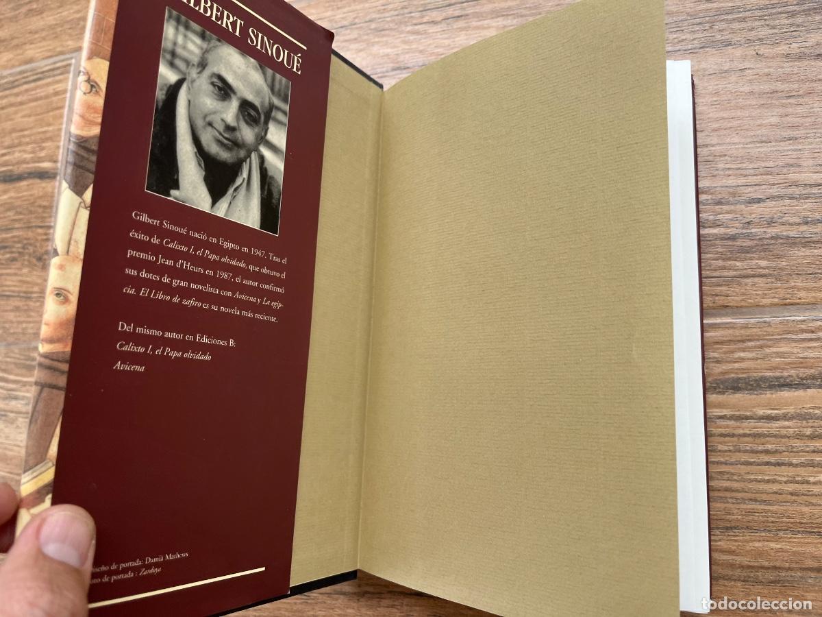 Libros de segunda mano: El libro de zafiro. Gilbert Sinou&eacute;. - Foto 5