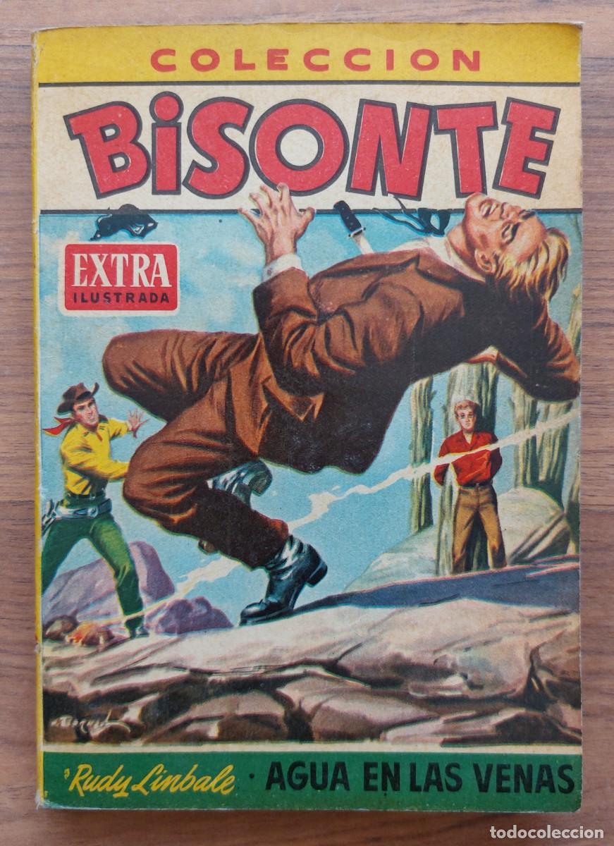 Libros de segunda mano: BISONTE EXTRA ILUSTRADA BRUGUERA OESTE N&ordm; 209-AGUA EN LAS VENAS (RUDY LINBALE) NOVELAS-BOLSILIBROS
