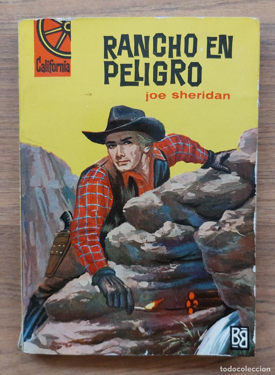 Libros de segunda mano: COLECCION CALIFORNIA OESTE N&ordm; 314-RANCHO EN PELIGRO (JOE SHERIDAN) NOVELAS-BOLSILIBROS-PULP