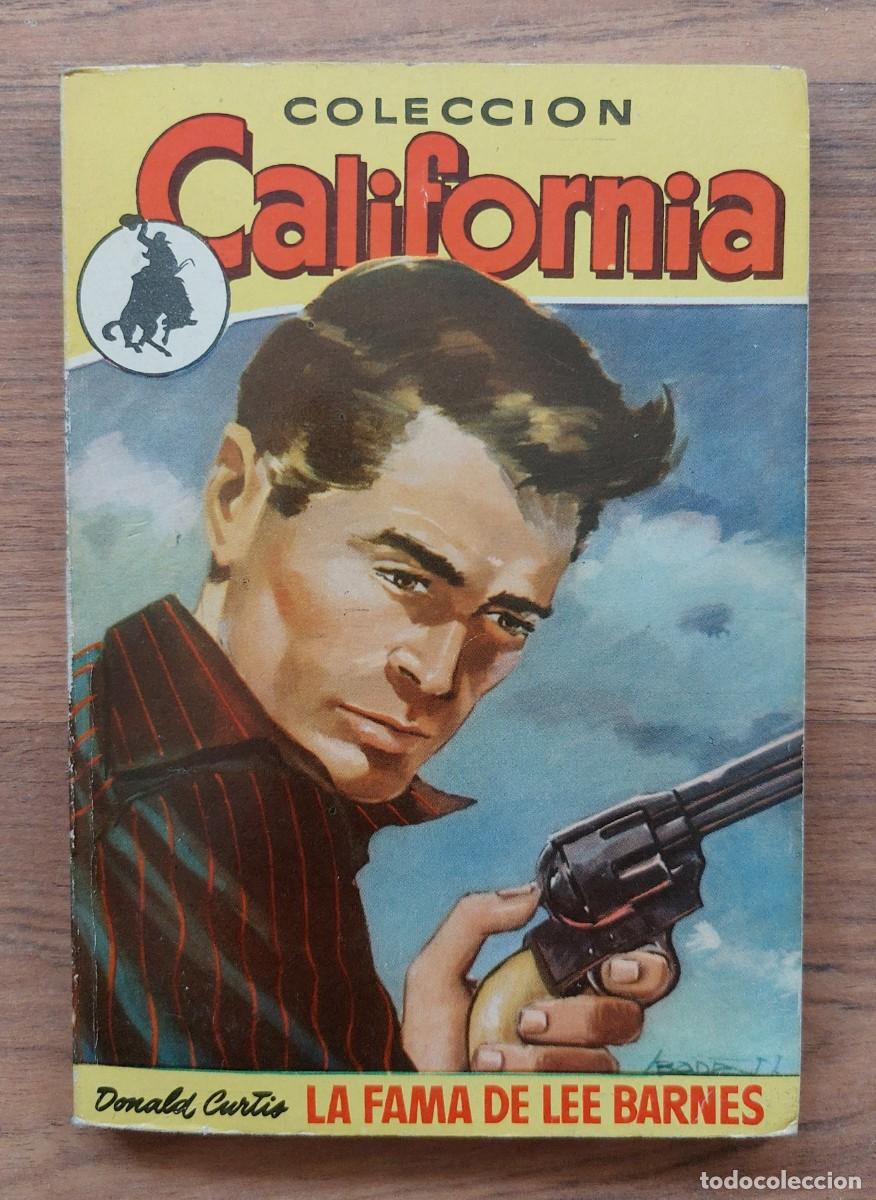 Libros de segunda mano: COLECCION CALIFORNIA OESTE N&ordm; 57-LA FAMA DE LEE BARNES (DONALD CURTIS) NOVELAS-BOLSILIBROS-PULP