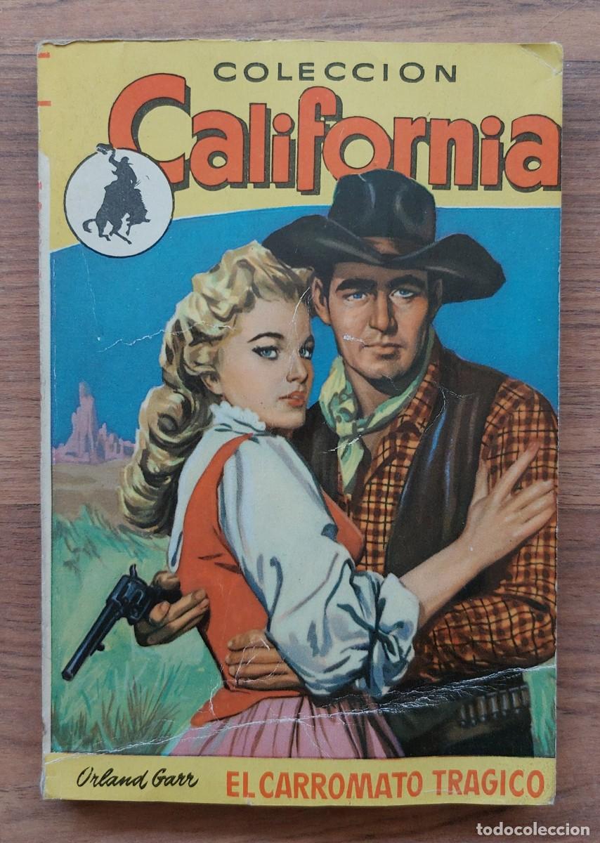 Libros de segunda mano: COLECCION CALIFORNIA OESTE N&ordm; 38-EL CARROMATO TRAGICO (ORLAND GARR) NOVELAS-BOLSILIBROS-PULP