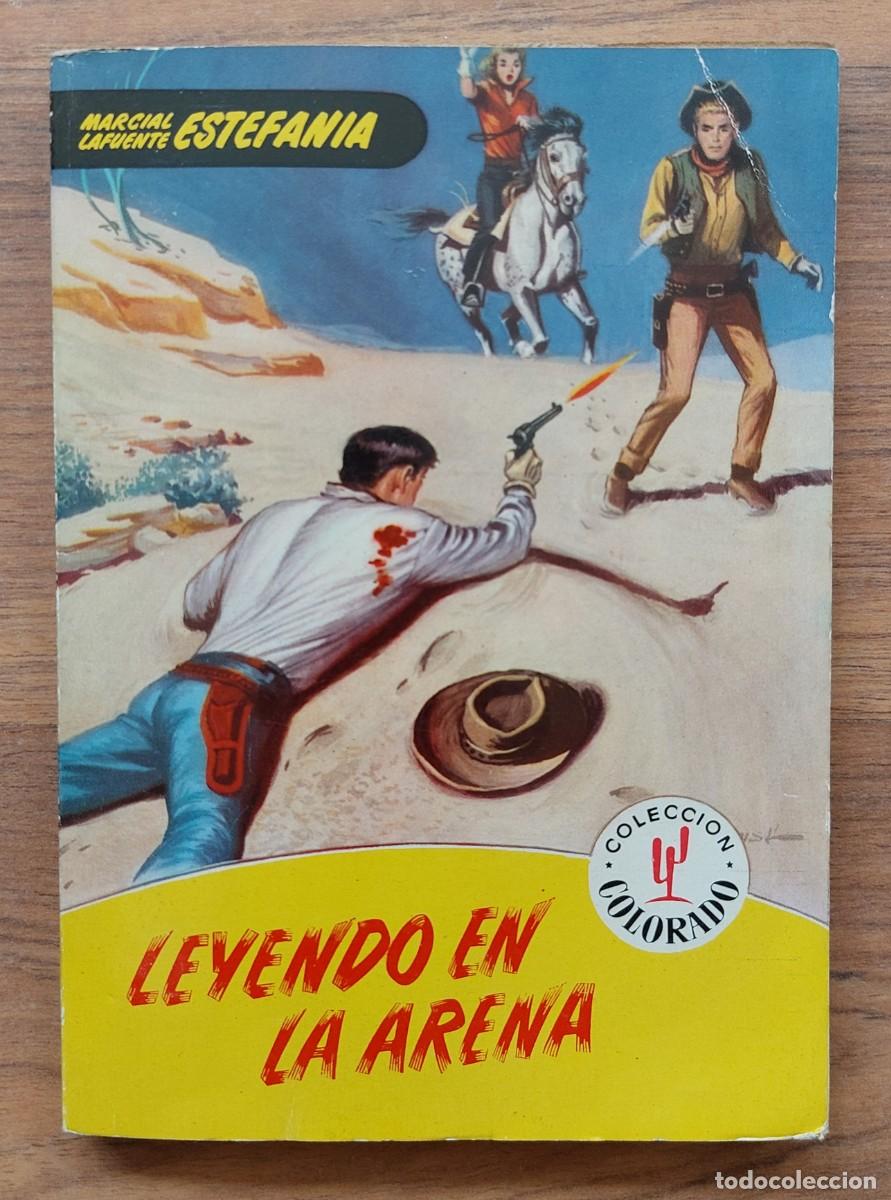 Second hand books: COLECCION COLORADO OESTE N&ordm; 202-LEYENDO EN LA ARENA (M.L.ESTEFANIA) NOVELAS-BOLSILIBROS-PULP