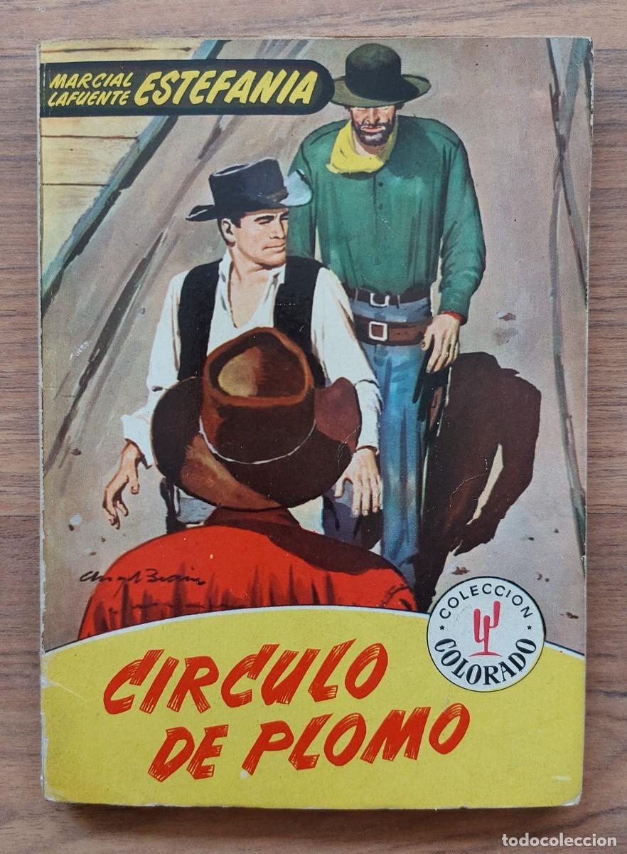 Second hand books: COLECCION COLORADO OESTE N&ordm; 131-CIRCULO DE PLOMO (M.L.ESTEFANIA) NOVELAS-BOLSILIBROS-PULP