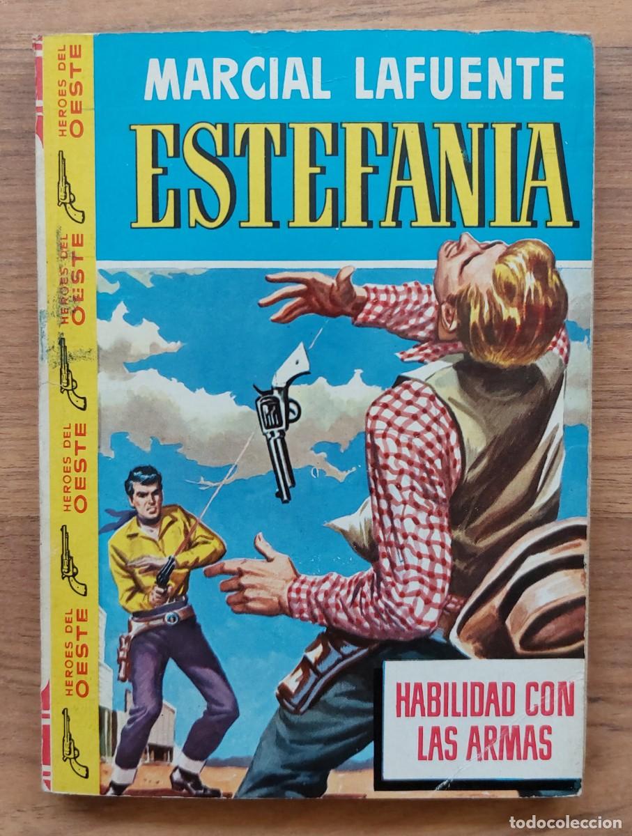 Libros de segunda mano: COLECCION HEROES DEL OESTE N&ordm; 47-HABILIDAD CON LAS ARMAS (M.L.ESTEFANIA) NOVELAS-BOLSILIBROS-PULP
