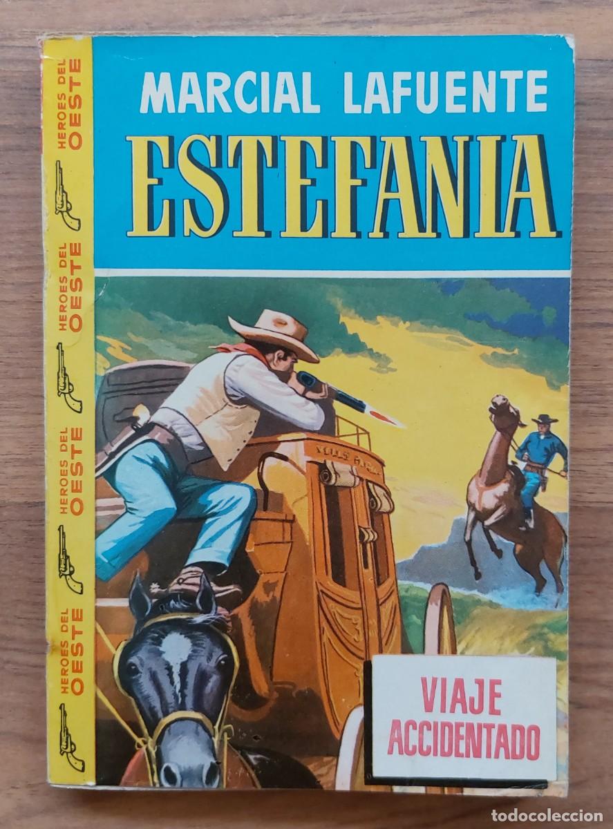 Libros de segunda mano: COLECCION HEROES DEL OESTE N&ordm; 24-VIAJE ACCIDENTADO (M.L.ESTEFANIA) NOVELAS-BOLSILIBROS-PULP