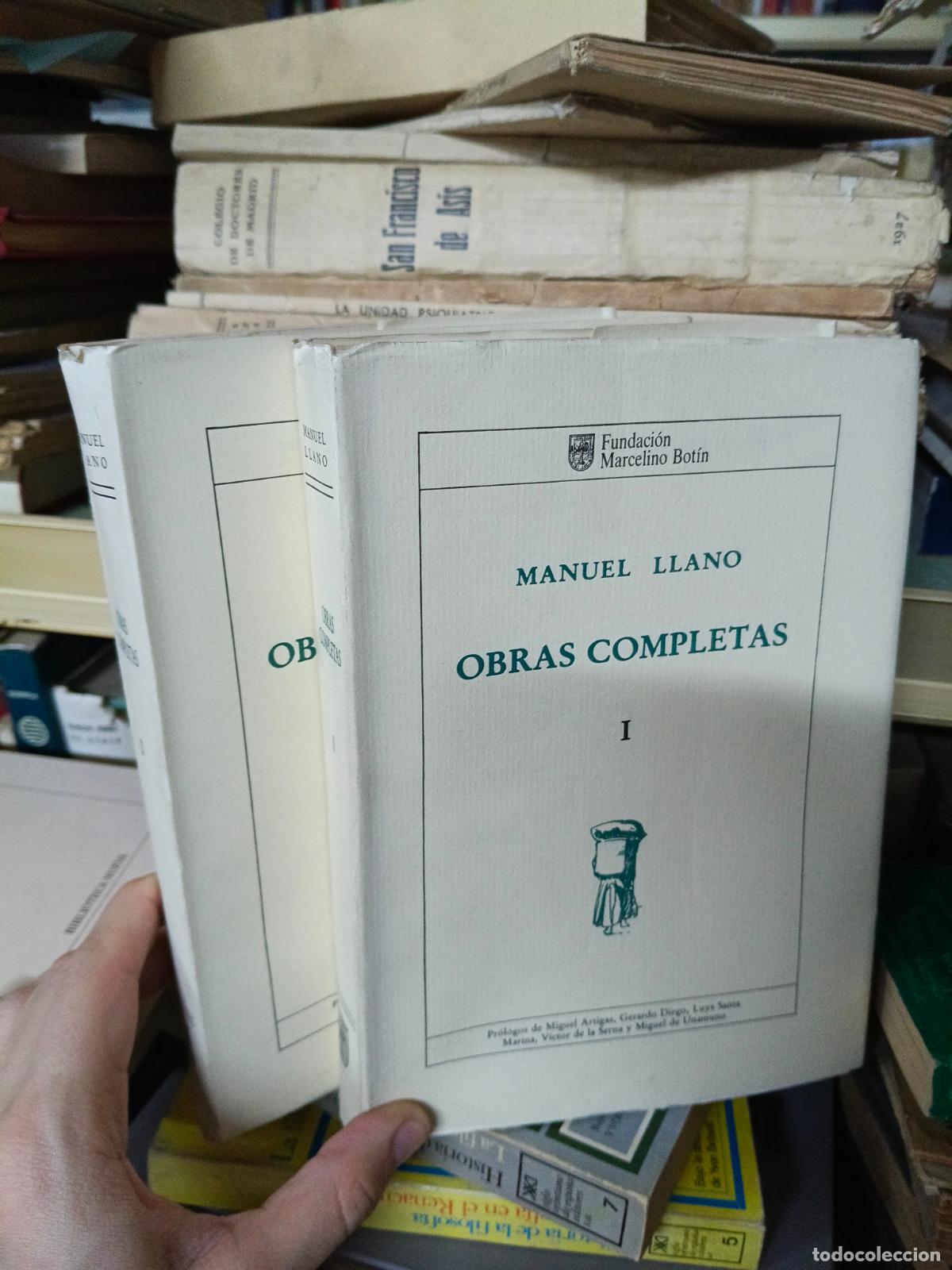 Libros de segunda mano: OBRAS COMPLETAS - 2 TOMOS - Manuel Llano