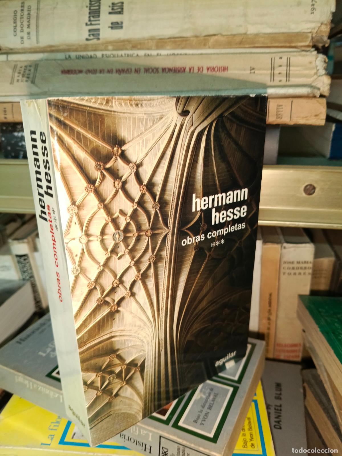Libros de segunda mano: HERMANN HESSE. OBRAS COMPLETAS 3 AGUILAR III . R&Uacute;STICA.