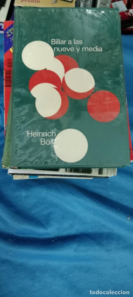 Libros de segunda mano: BILLAR A LAS NUEVE Y MEDIA - HEINRICH B&Ouml;LL - C&Iacute;RCULO DE LECTORES LIBRO GG-BTJ