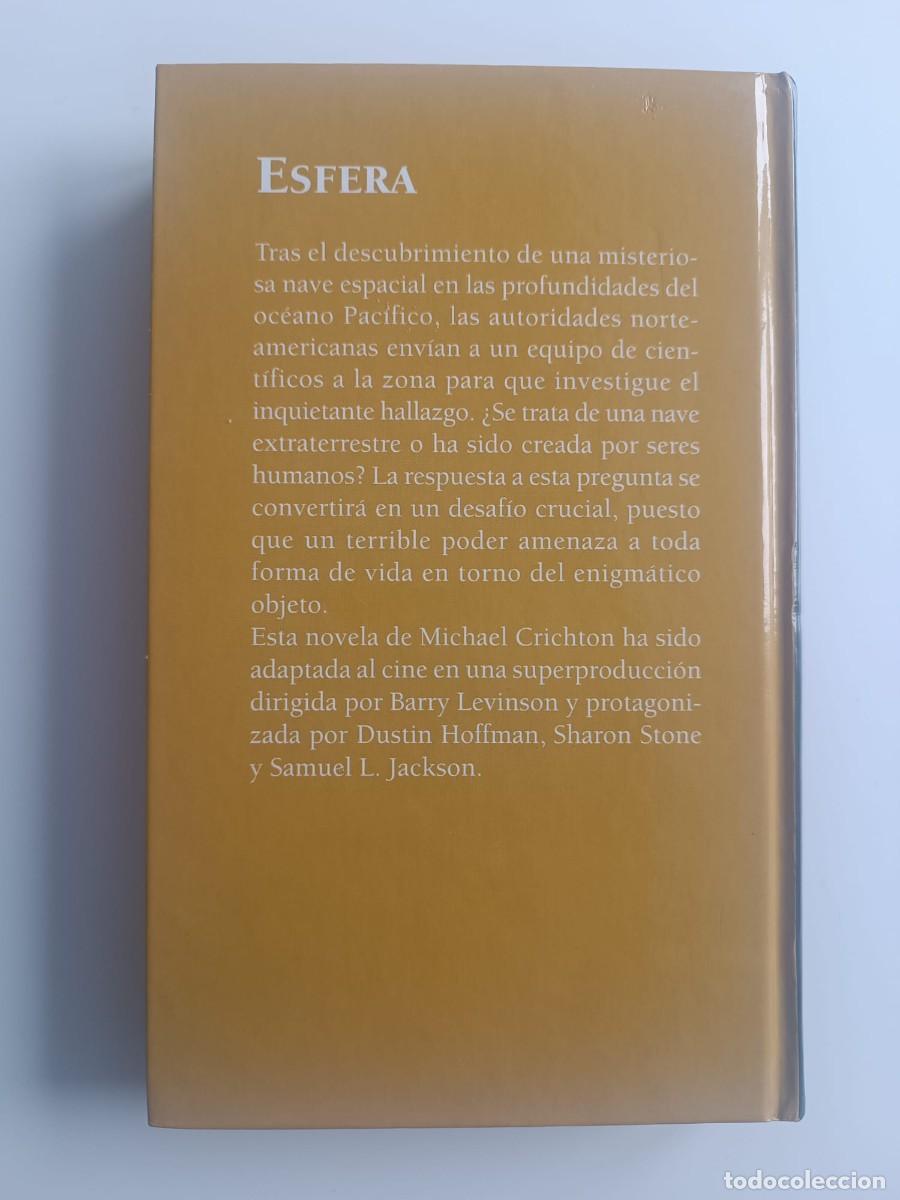 Libros de segunda mano: Esfera, de Michael Crichton. - Foto 2
