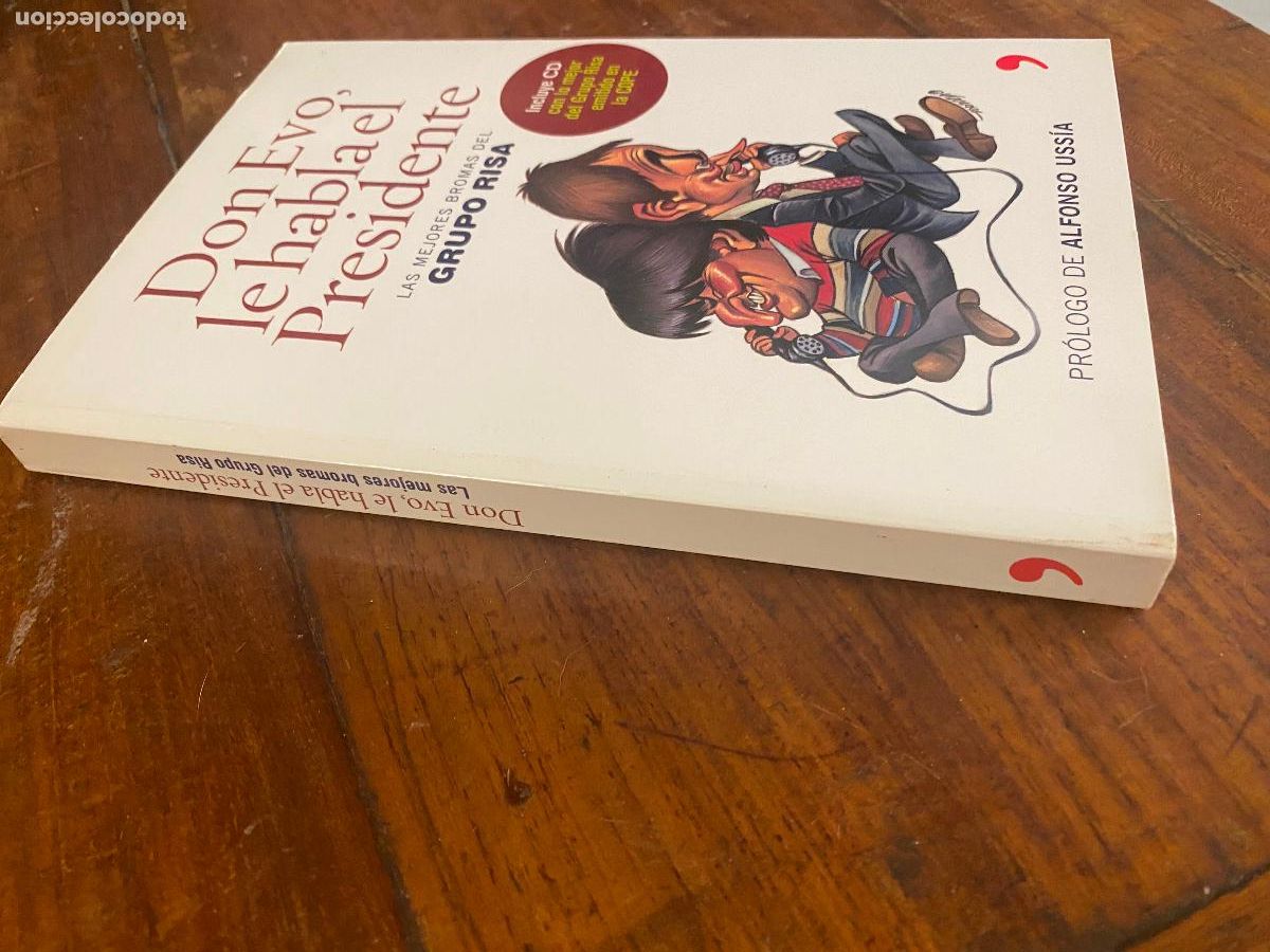 Libros de segunda mano: Don Evo, le habla el presidente: las mejores bromas del Grupo Risa + CD