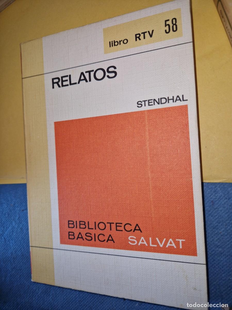 Libros de segunda mano: RELATOS, DE STHENDHAL LIBRO RTV 58