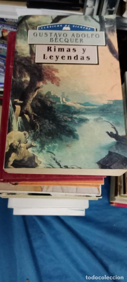 Libros de segunda mano: RIMAS Y LEYENDAS GUSTAVO ADOLFO BECQUER LIBRO GG-BTJ