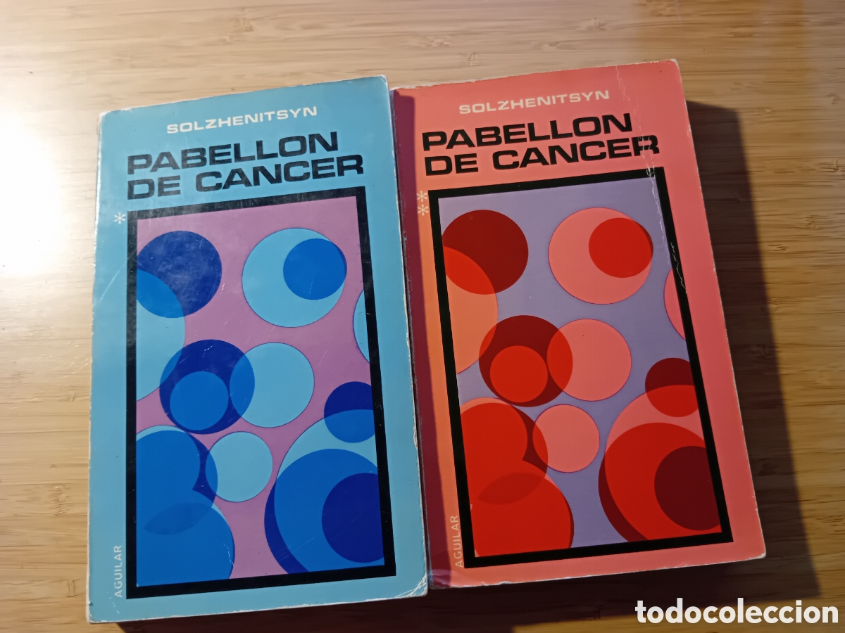 Libros de segunda mano: Pabell&oacute;n de c&aacute;ncer 2 tomos - Solzhenitsyn (Aguilar 1971)