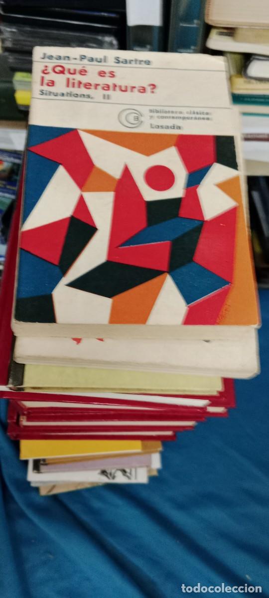 Libros de segunda mano: &iquest;QU&Eacute; ES LA LITERATURA? SITUATIONS, II. SARTRE, Jean Paul. LIBRO GG-BTJ