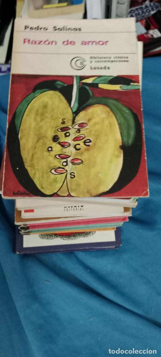 Libros de segunda mano: PEDRO SALINAS RAZON DE AMOR LIBRO GG-BTJ