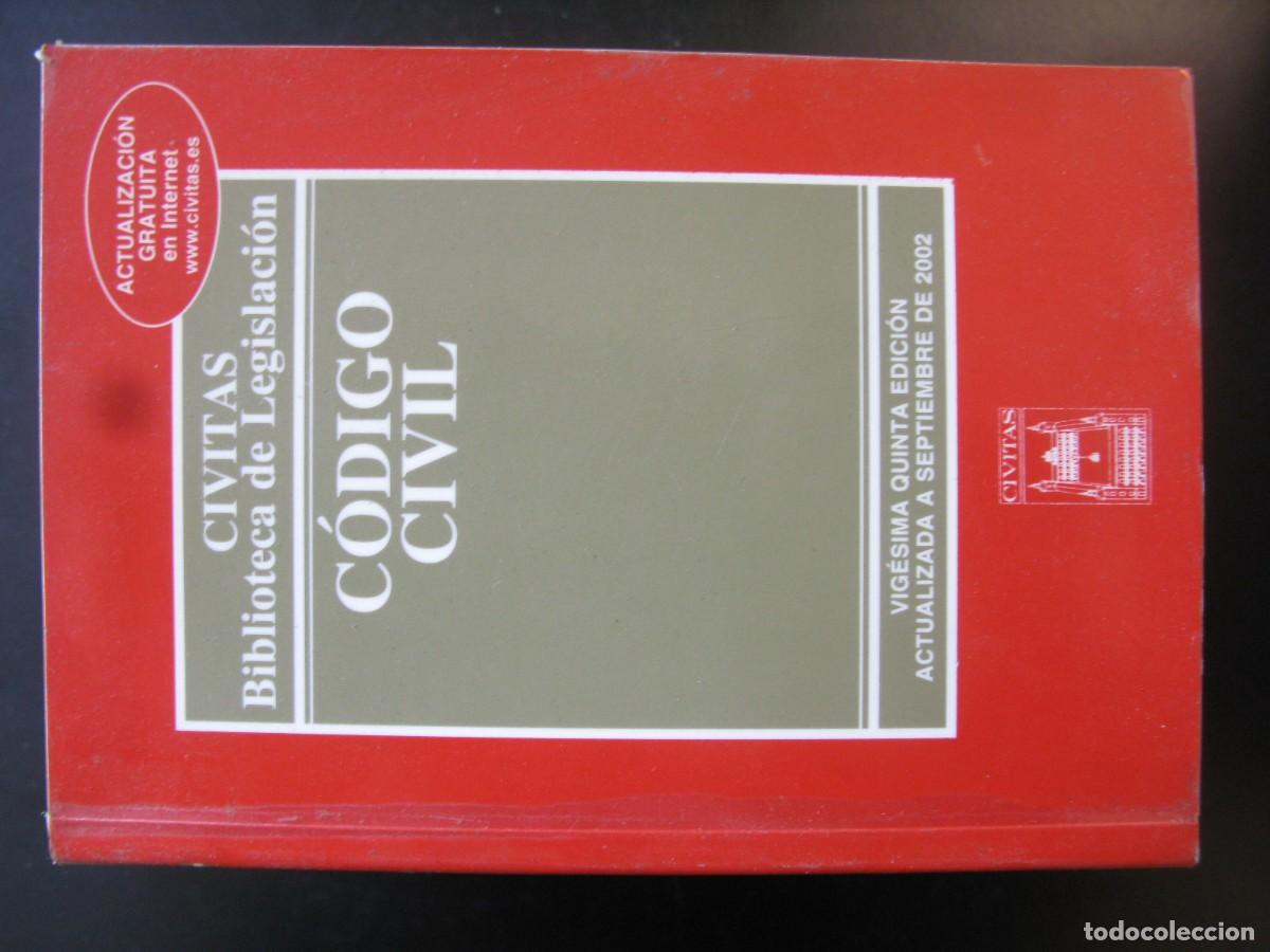 Libros de segunda mano: C&Oacute;DIGO CIVIL. CIVITAS. BIBLIOTECA DE LEGISLACI&Oacute;N