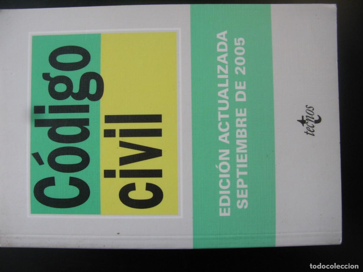 Libros de segunda mano: CODIGO CIVIL - TECNOS