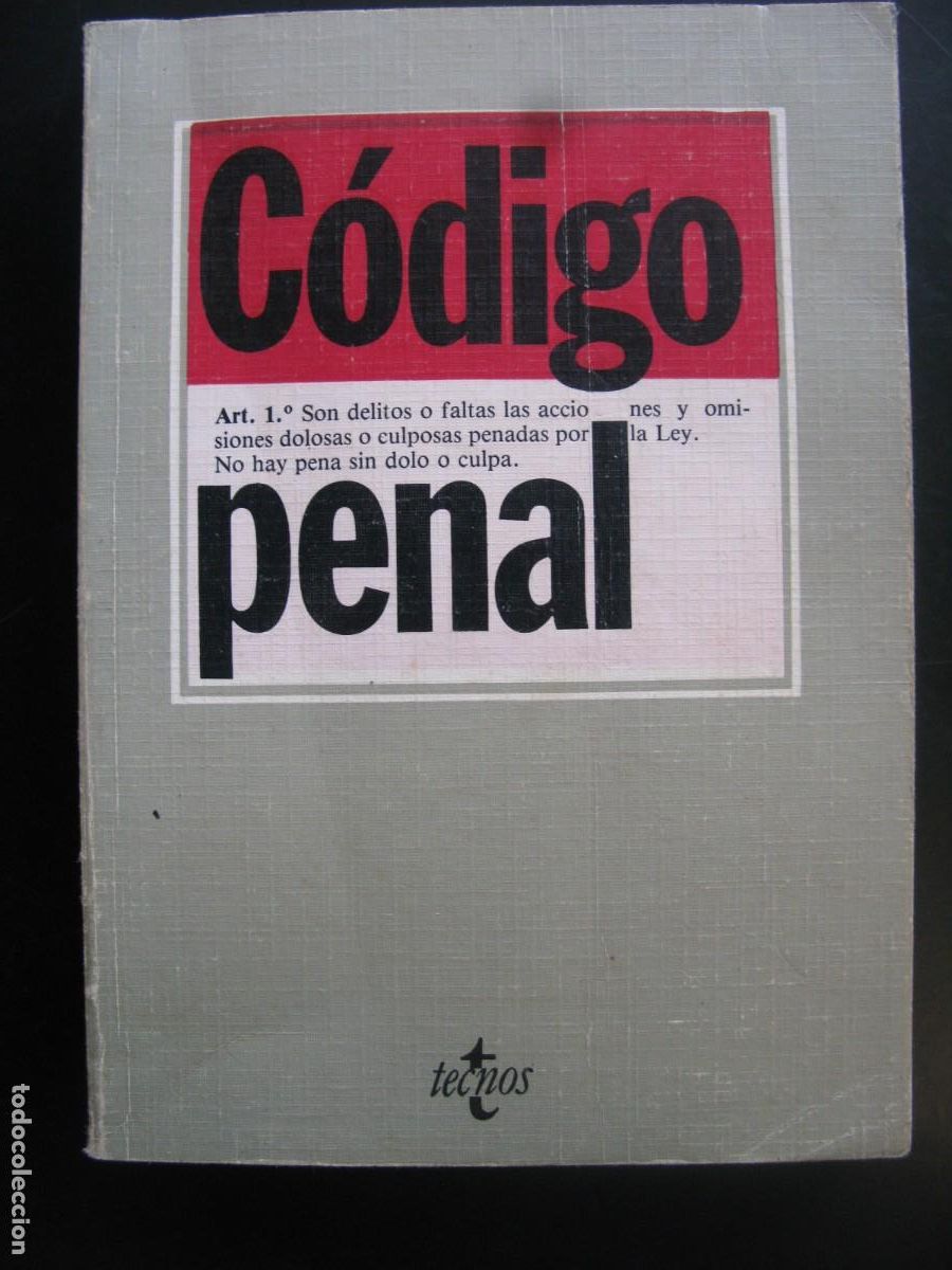 Libros de segunda mano: CODIGO PENAL - TECNOS - Foto 1