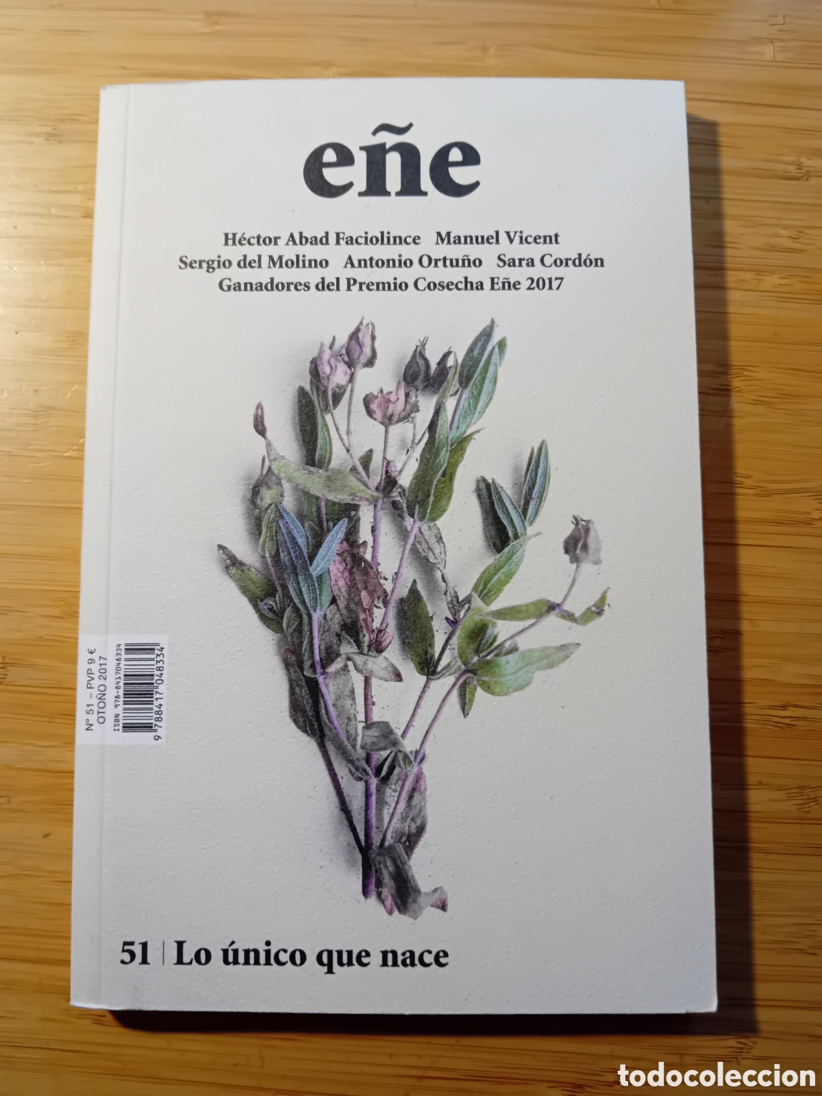 Libros de segunda mano: Revista E&ntilde;e n&ordm;51, Lo &uacute;nico que nace - VVAA (La fabrica 2017)