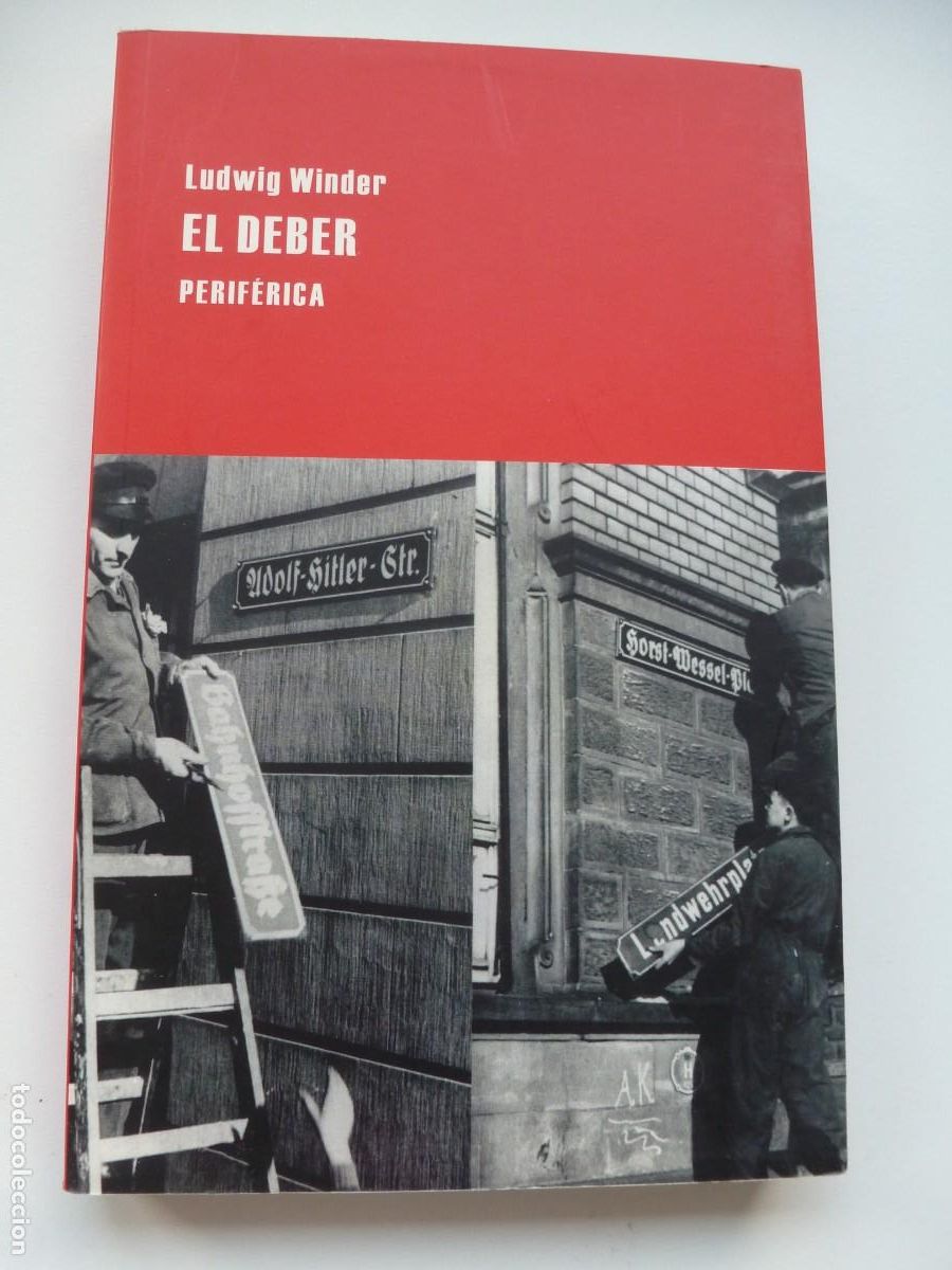 Libros de segunda mano: EL DEBER. LUDWIG WINDER. EDITORIAL PERIF&Eacute;RICA