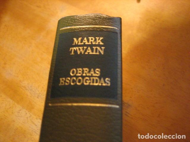 Libros de segunda mano: OBRAS ESCOGIDAS / MARK TWAIN / AGUILAR 1979 (1&ordf;EDICI&Oacute;N) BUEN ESTAO