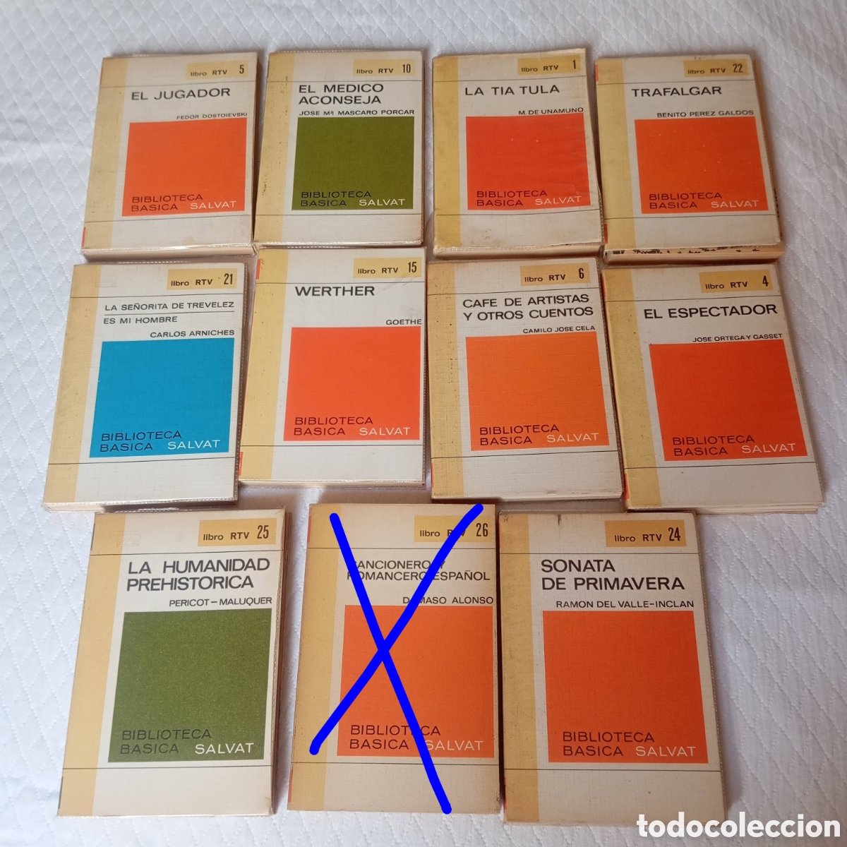 Libros de segunda mano: Lote de 10 Libros de literatura