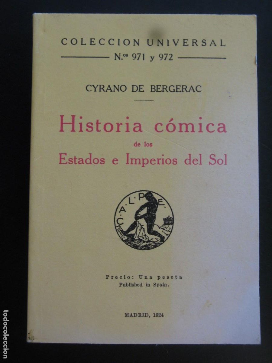 Second hand books: HISTORIA COMICA DE LOS ESTADOS E IMPERIOS DEL SOL - CYRANO DE BERGERAC