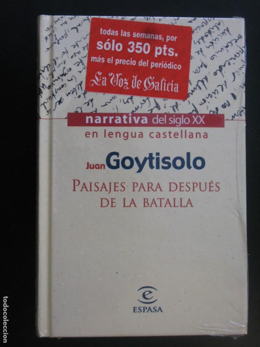 Libri di seconda mano: Paisajes para despu&eacute;s de la batalla.- Goytisolo, Juan