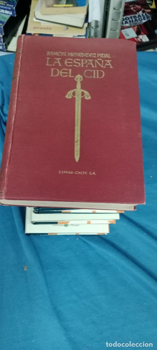 Libros de segunda mano: LA ESPA&Ntilde;A DEL CID. RAMON MENENDEZ PIDAL LIBRO GG-EX