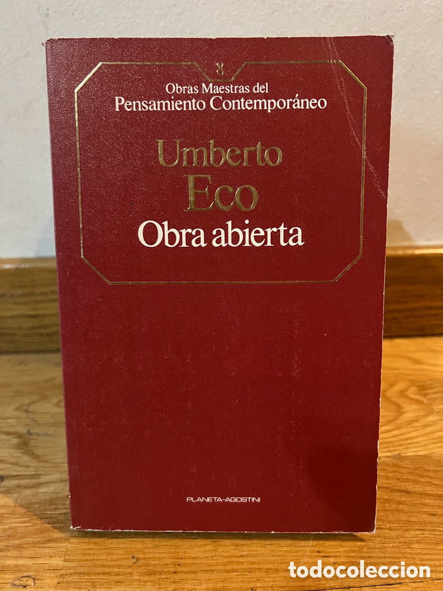 Livres d'occasion: Obras Maestras del Pensamiento Contempor&aacute;neo Umberto Eco Obra abierta