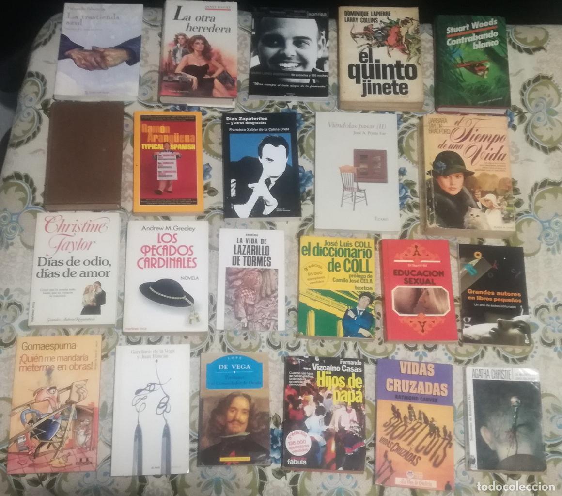 Libros de segunda mano: Lote de 22 libros variados (Lote 68)